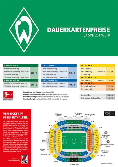 werder tickets online